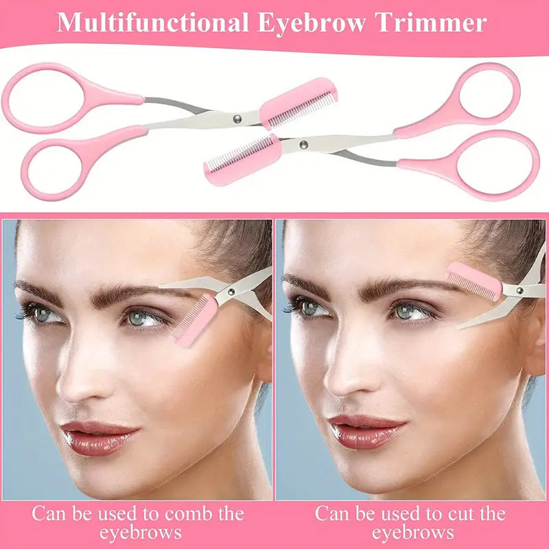 Eyebrow Scissors & Comb Set