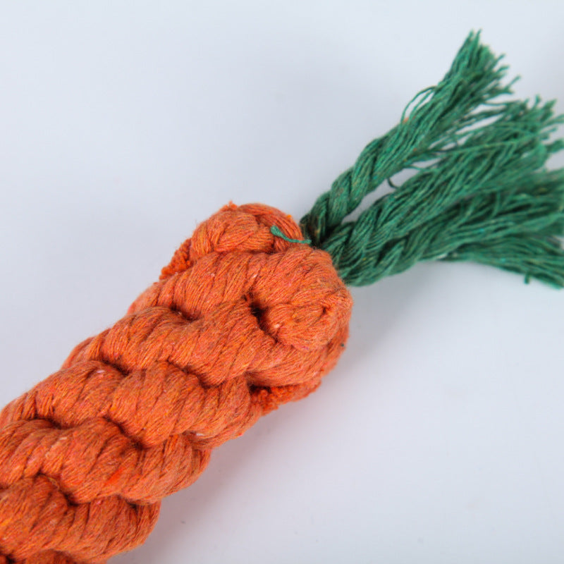 Durable Carrot Shaped Pet Chew Toy