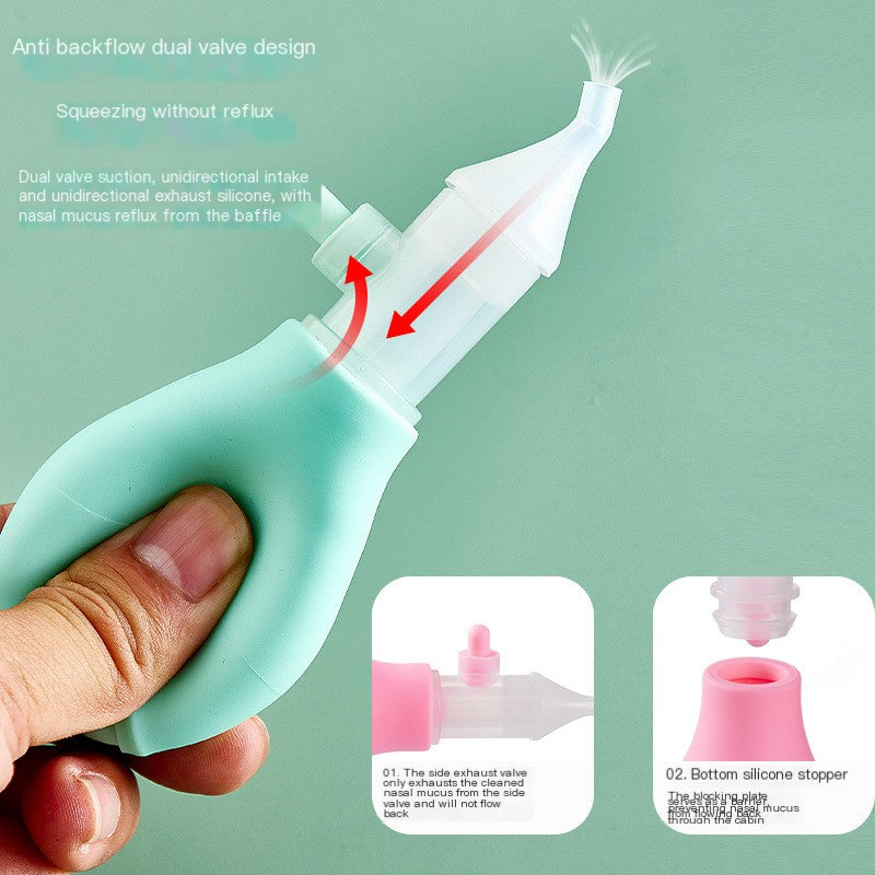 Anti-Reflux Infant Nasal Aspirator