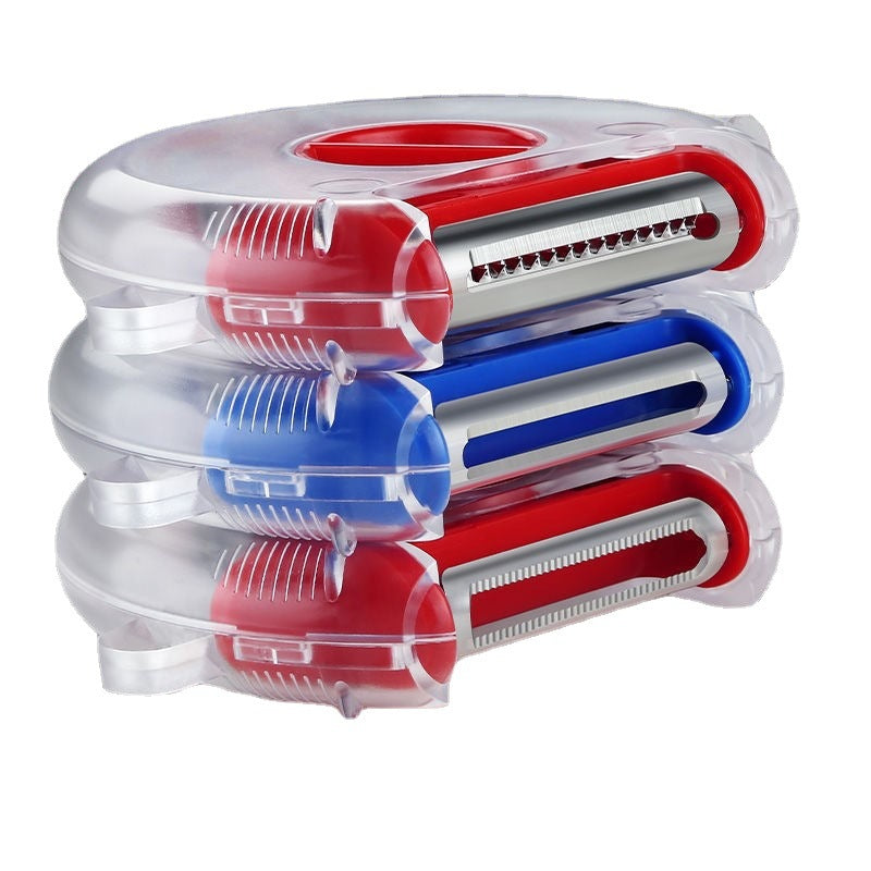 3-in-1 Rotating Fruit Peeler